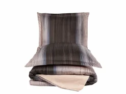 Blanc avenue Ropa De Cama|Juego De Sábanas|Juego de funda de edredón 240x220 cm+ 2 fundas de almohada 63x63cm de satén de algodón "Gerard"