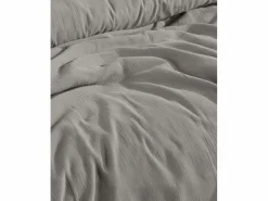 Juego de funda de edredón + 2 fundas de almohada de gasa de algodón-^Blanc avenue Sale