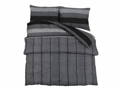 Ropa De Cama|Juego De Sábanas|Juego de funda nórdica algodón oscuro 200x220 cm ES677292