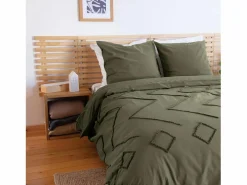 Sweeek Ropa De Cama|Juego De Sábanas|Juego de funda nórdica de algodón, tufted étnico de 2 plazas