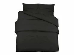 Juego de funda nórdica microfibra ligera 135x200 cm ES524363 Negro Discount