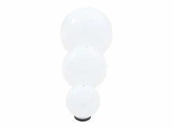 Juego de lámparas de bola LED 3 pzas esféricas 20/30/40 cm PMMA ES100005^ Clearance