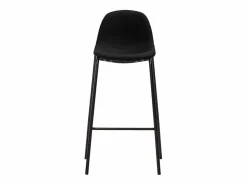 Juego de mesa alta y taburetes 5 piezas tela negra^vidaxl Discount
