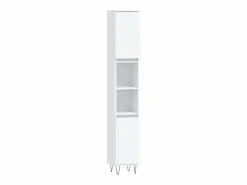 vidaxl Estantería Sobre Inodoro|Juego de muebles de baño 3 pzas madera contrachapada