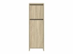 Juego de muebles de baño 4 pzas contrachapada roble Sonoma^vidaxl