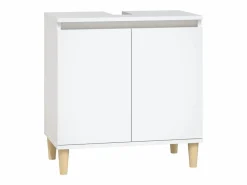 vidaxl Conjunto De Baño|Juego de muebles de baño 3 pzas madera contrachapada