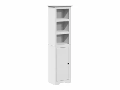 vidaxl Estantería Sobre Inodoro|Juego de muebles de baño BODO 4 pzas madera maciza pino