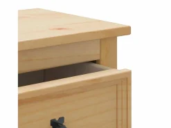Juego de muebles de baño Corona 3 pzas madera maciza pino^vidaxl Outlet