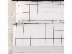 Ropa De Cama|Juego De Sábanas|Juego de Sábanas Cuadros Beig - Nalui