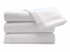 Juego de Sábanas Blancas 3 Piezas Cama 160cm Tacto Extrasuave Descansin^ Outlet
