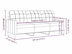 vidaxl Conjunto Sofá Y Sillón|Juego de sofás con cojines 2 piezas terciopelo marrón