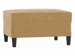 Juego de sofás con cojines 4 piezas terciopelo marrón^Clicnbuy Best