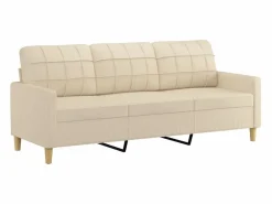 Clicnbuy Conjunto Sofás|Juego de sofás con cojines 2 piezas tela