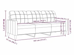 vidaxl Conjunto Sofá Y Sillón|Juego de sofás con cojines 2 piezas terciopelo