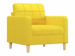 Juego de sofás con cojines 4 piezas tela claro^Clicnbuy New