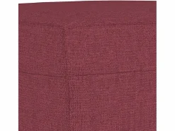 vidaxl Juego de sofás con cojines 4 piezas tela tinto Rojo Best