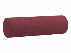 vidaxl Juego de sofás con cojines 4 piezas tela tinto Rojo Best