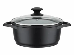 Juego de utensilios de cocina de aluminio fundido de 10 piezas, compatible con inducción Negro Online