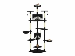 Garden Furniture Juego De Animales|Junction City Rascador para gatos con poste de sisal y blanco 203 cm