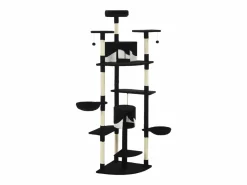 Garden Furniture Juego De Animales|Junction City Rascador para gatos con poste de sisal y blanco 203 cm