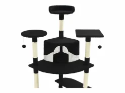 Garden Furniture Juego De Animales|Junction City Rascador para gatos con poste de sisal y blanco 203 cm