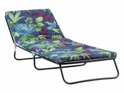 Tumbona|KADAX Tumbona de jardín Tumbona turística Cojín para Cama de jardín Cómodo 66x190 cm