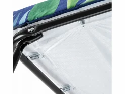 Tumbona|KADAX Tumbona de jardín Tumbona turística Cojín para Cama de jardín Cómodo 66x190 cm
