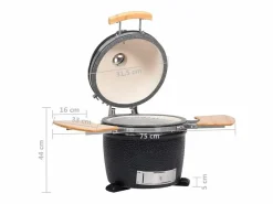 vidaxl Barbacoa|Kamado Barbacoa Parrilla Quemador Cerámica 33 Cm