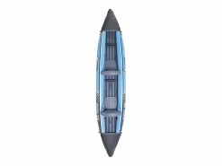 ZRAY Deportes Náuticos|Kayak hinchable Roatan 2 plazas 100% PVC Bomba de pie + 2 remos - Max 160kg -376x77cm (148 