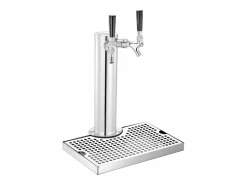 Accesorios Para Vino Y Bar|Kit de Columna de Cerveza SucceBuy, Kit de Columna de Cerveza con Doble Grifo, Distribuidor de Cerveza y Bebidas de Acero Inoxidable, para Bar Restaurante