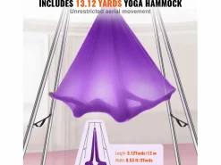 Kit de Columpio de Yoga SucceBuy, con Soporte y Hamaca Aérea, Capacidad de 250 kg, Armazón de Yoga^ Best