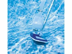 Bestway Accesorio Piscina|Kit de Mantenimiento para Piscinas Deluxe AquaClean con Pértiga, Limpiafondos, Recogehojas y Manguera de Aspiración