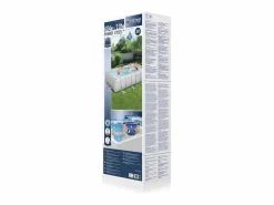 Concept-Usine Kit de piscina rectangular sobre suelo 4,04x2,01x1 m HAWI Gris Best