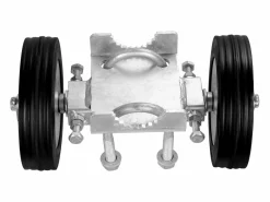 Kit de Portón Deslizante, SucceBuy Conjunto de Portón Deslizante 15,24 cm Ajustable, Carga de 272 kg^ Outlet