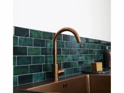 Essebagno Kiwo mezclador de fregadero cobre cepillado Cobrizo Best