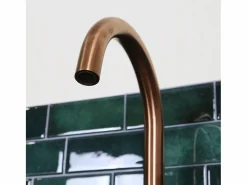 Essebagno Kiwo mezclador de fregadero cobre cepillado Cobrizo Best