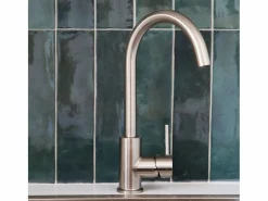 Kiwo Mezclador de fregadero estilo acero inoxidable^Essebagno Clearance