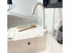 Essebagno Kiwo mezclador para fregadero Blanco Online