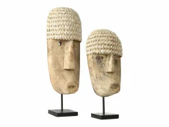 Bazar Bizar La Cabeza Cauri - Grande Color natural claro New
