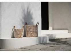 Bazar Bizar La Cesta De Macramé Con Costura Recta - L Multicolor