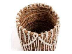 Bazar Bizar Cesta|La Cesta Macra-mazing - Natural Blanco - S