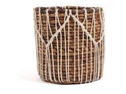 Bazar Bizar La Cesta Macra-Mazing - Natural Blanco - M Multicolor Discount