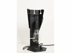 Lampada da tavolo di design nera E27 Lámpara de mesa de diseño Negra E27^Sollux Lighting Online