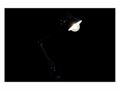 DKD Home decor LAMPARA SOBREMESA METAL 22X39X69 FLEXO Negro