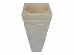Lavabo de baño de mármol de pie - Color - STORTA^Shower & Design Sale