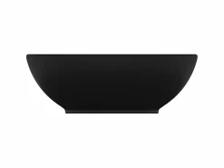 Lavabo|Lavabo de lujo ovalado cerámica mate 40x33 cm ES66559