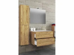 Lavabo de muebles de baño Badinos Sonoma Oak AL. 151 x AN. 113 x P. 46 cm^VCM Outlet