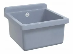 Lavabo de pared, , 40x40x24 cm, resina^ Best