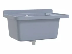 Fregadero|Lavabo de pared, , 60x40x28 cm, resina