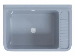 Fregadero|Lavabo de pared, , 60x40x28 cm, resina